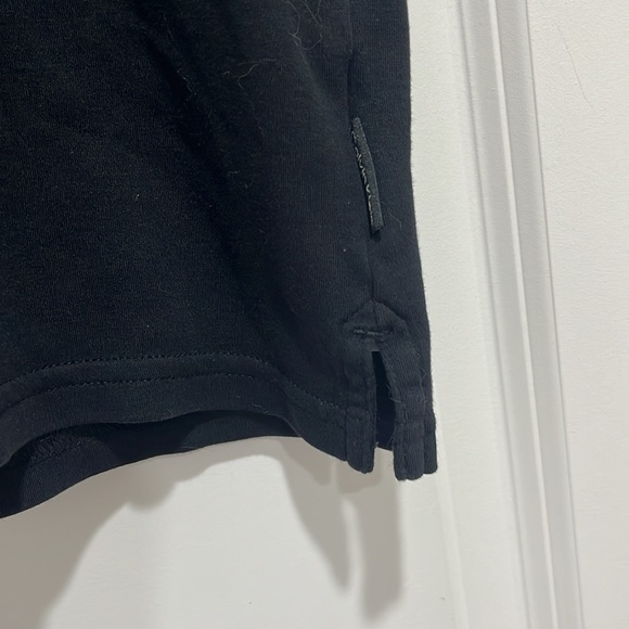 Calvin Klein liquid touch Black Polo Shirt Classic Design - Picture 3 of 6